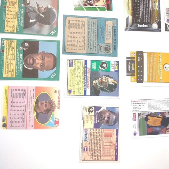Steelers Trading Cards lot of 22 NFL - Picture 13 of 15